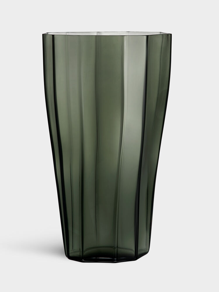 ORREFORS Reed vase grøn 50cm